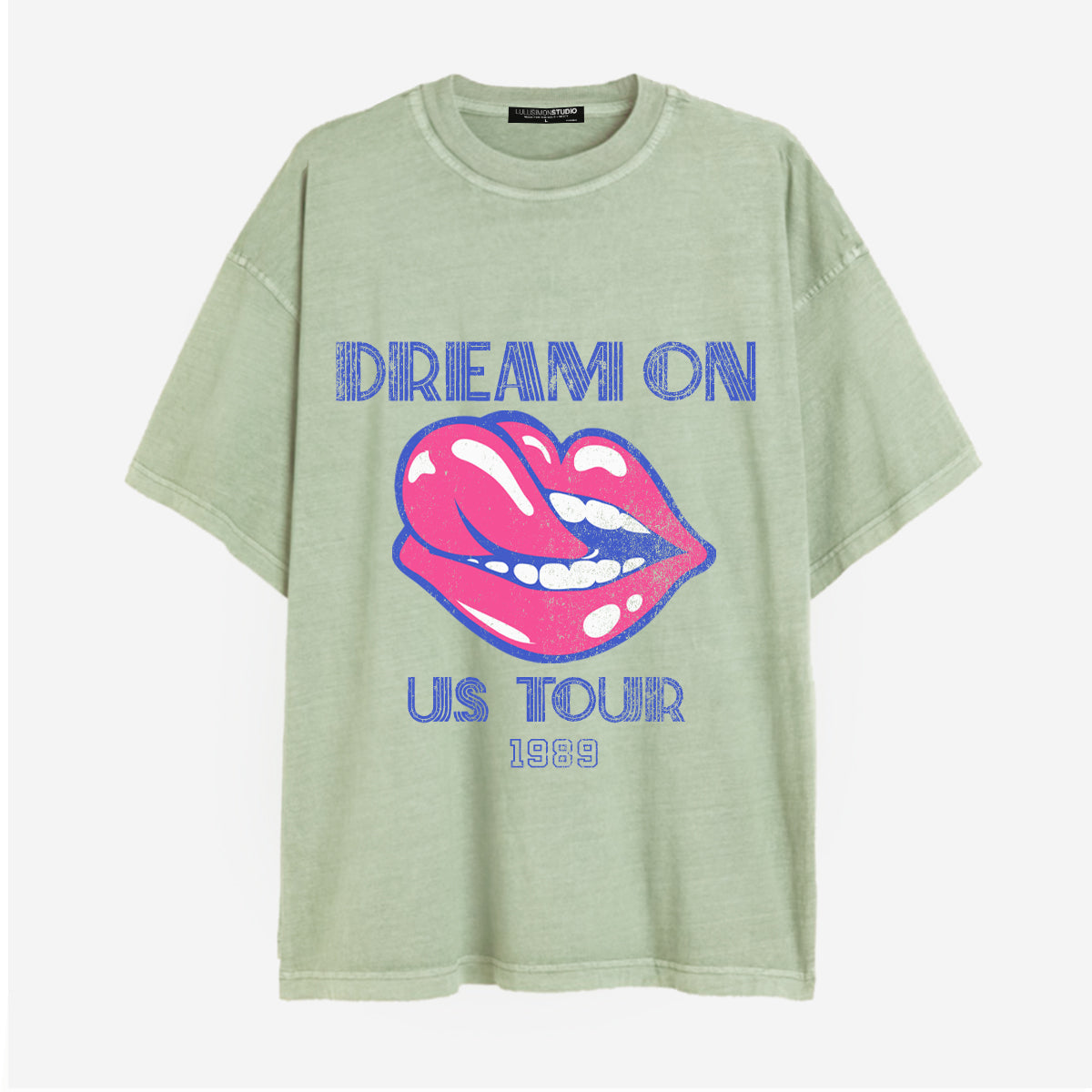 Dream On US Tour Pigment Dye Tee