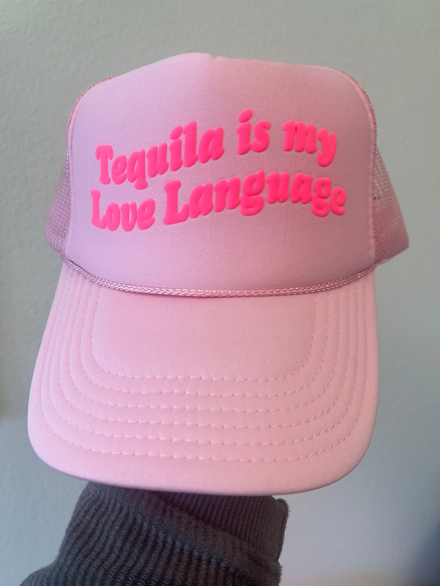 Tequila Is My Love Language Trucker Hat