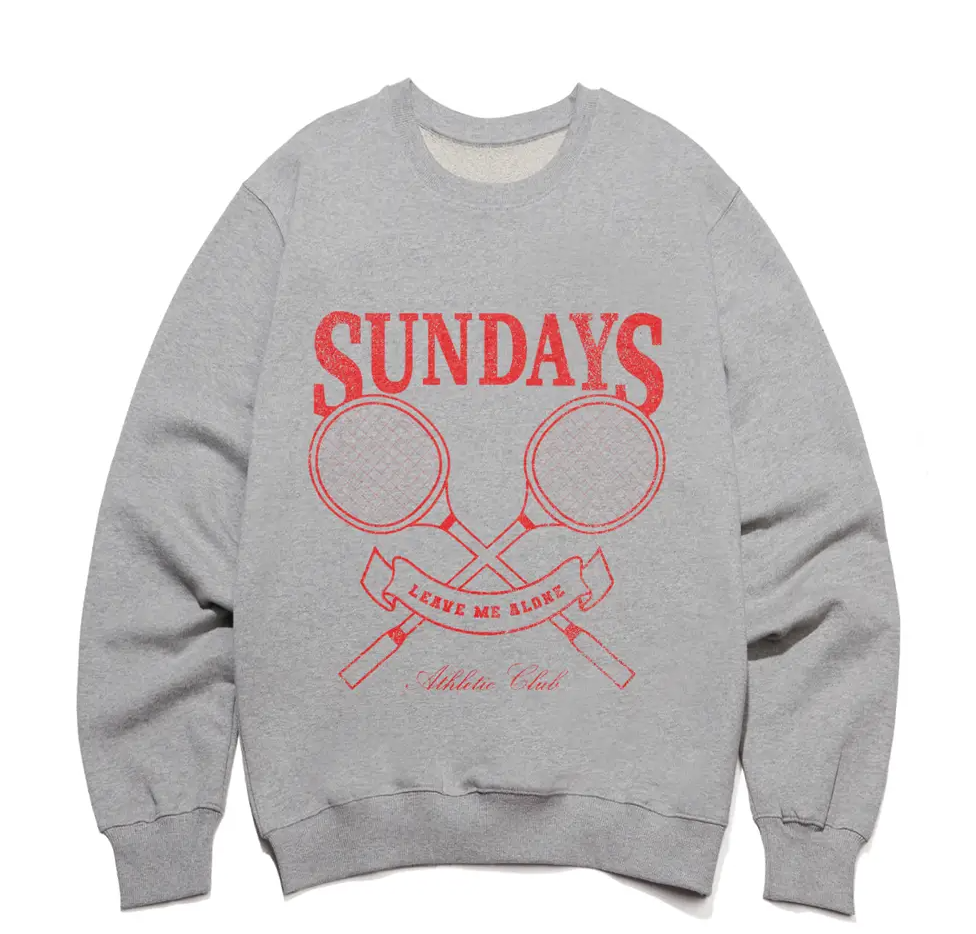 Sundays (Leave Me Alone) Grey Sweatshirt