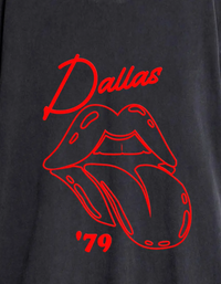 Dallas Lips 1979 Pigment Dye Tee