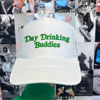 Day Drinking Buddies St Paddy's Foam Trucker Hat