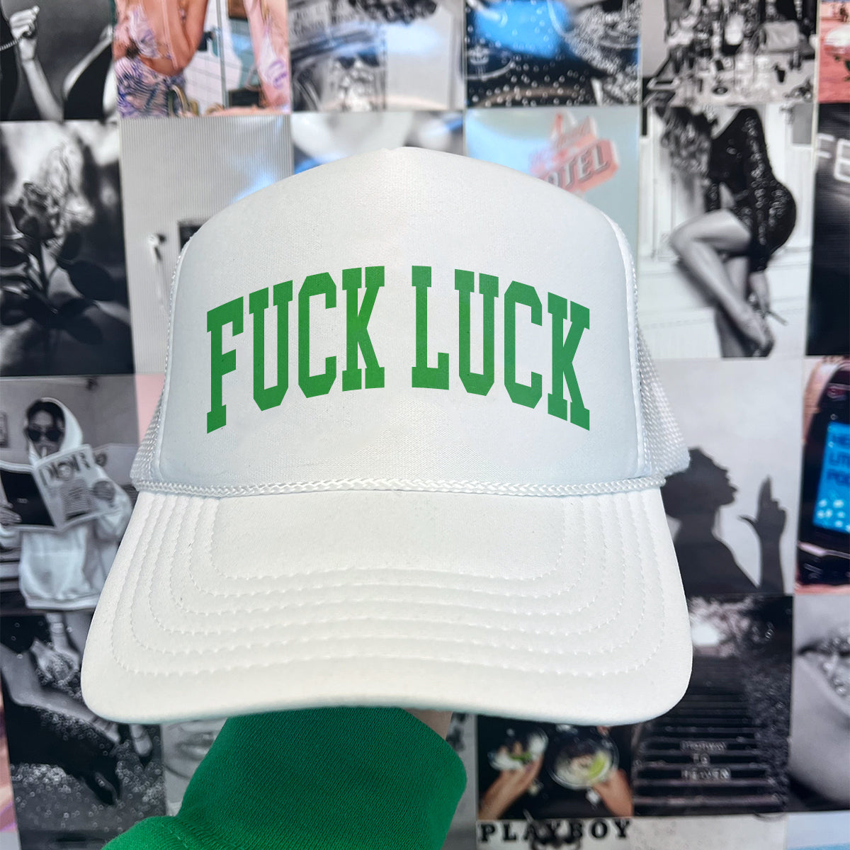 F*ck Luck St Paddy's Foam Trucker Hat