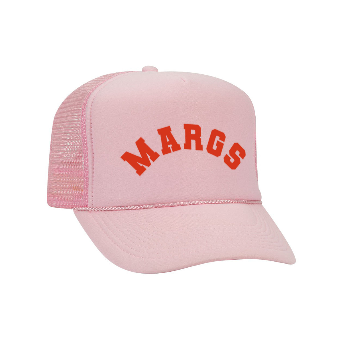 Margs Puff Print Trucker Hat