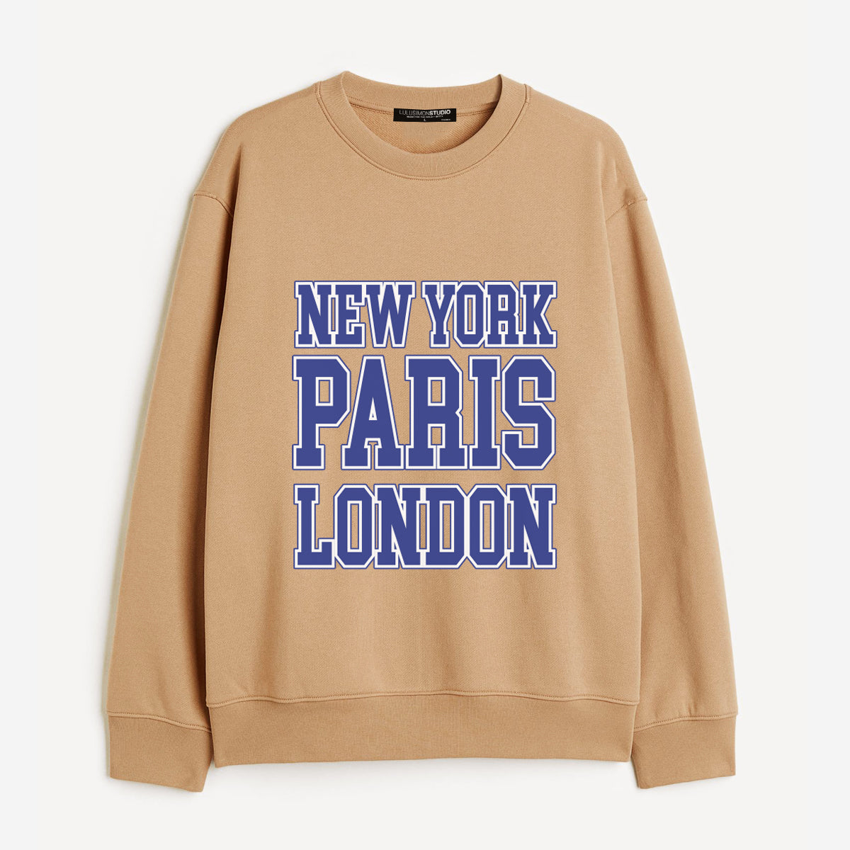 New York Paris London Sweatshirt