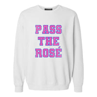 Pass the Rosé Garment Dye Sweatshirt