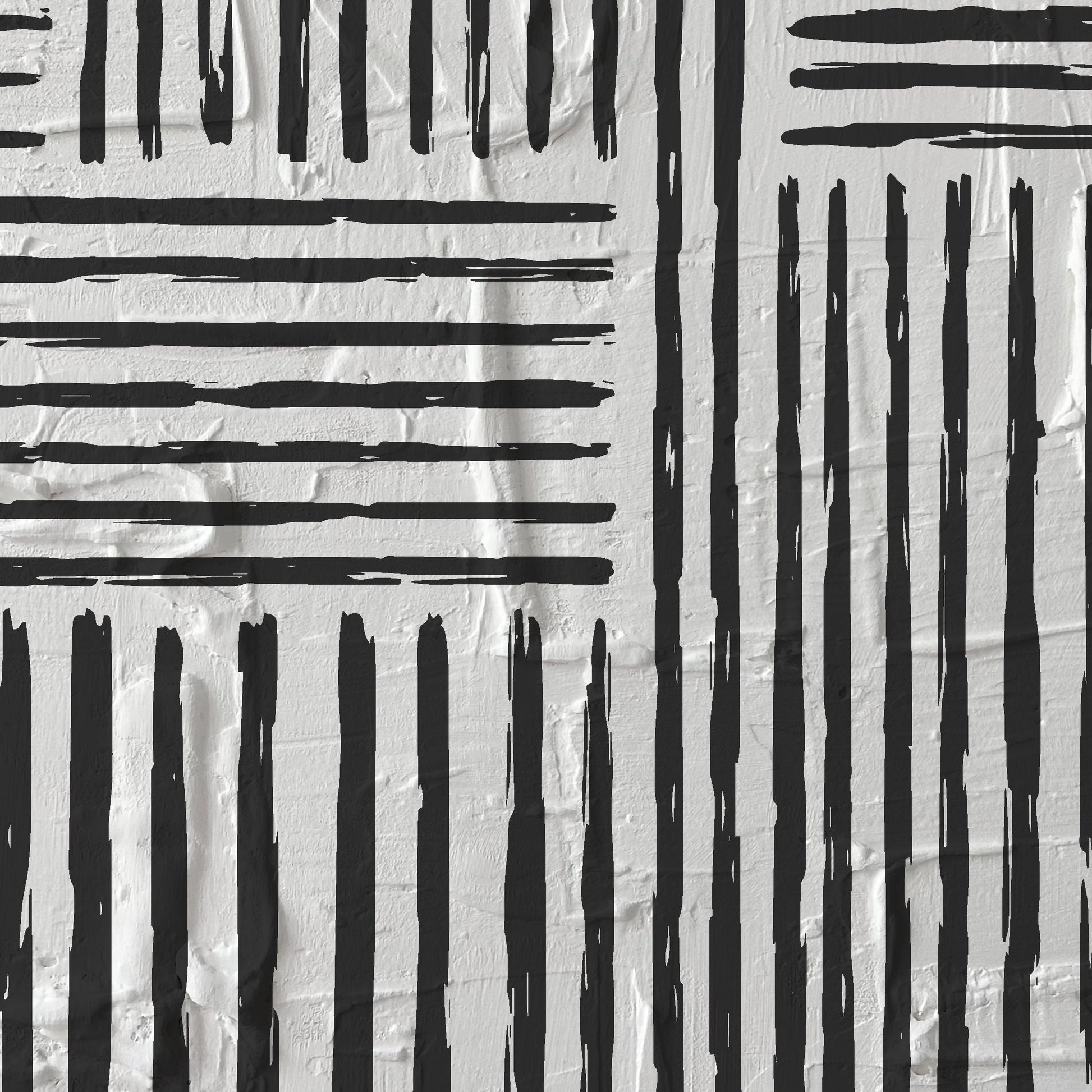 Abstract Black Lines Textured Art TEXTURED ART LULUSIMONSTUDIO 