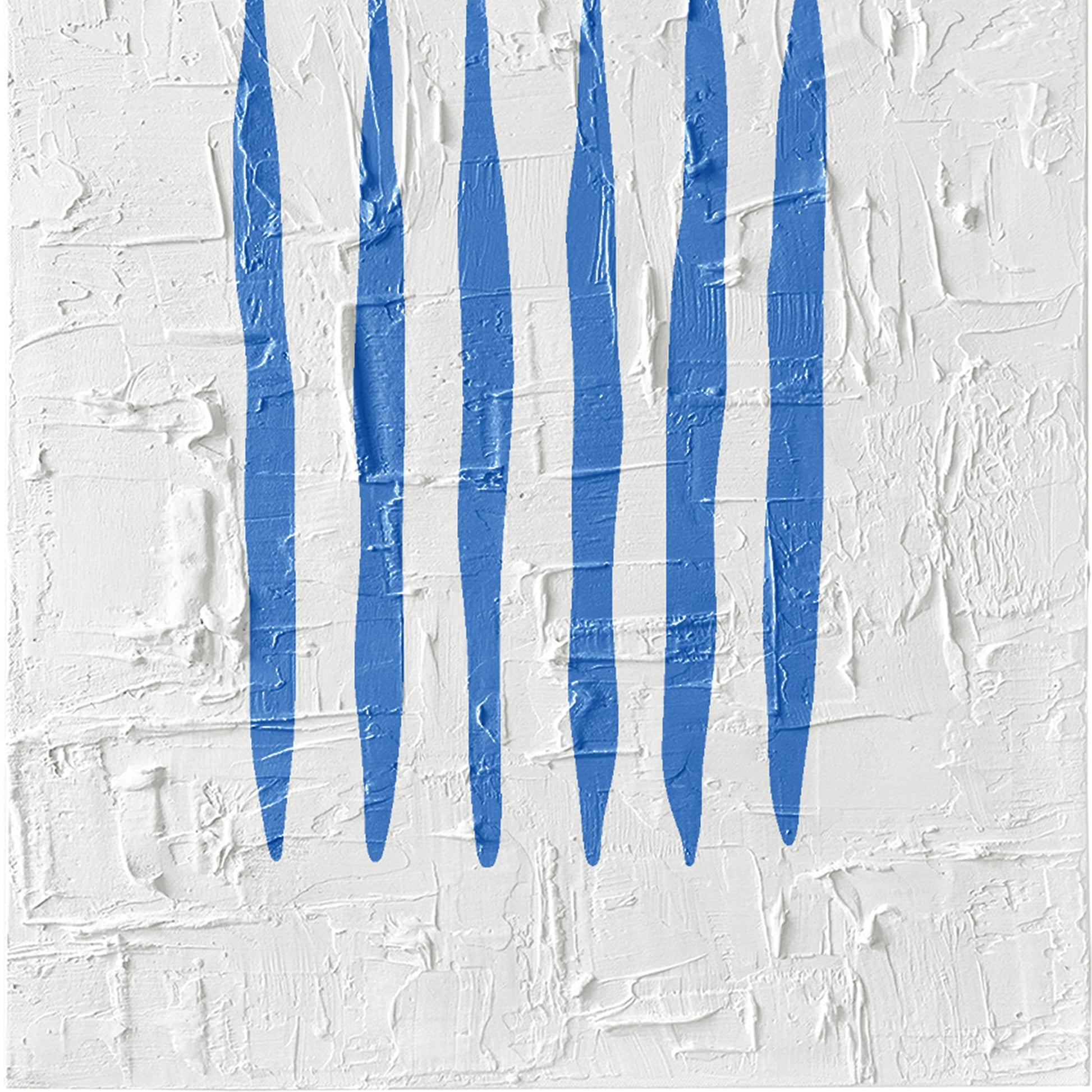 Abstract Blue Lines Textured Art TEXTURED ART LULUSIMONSTUDIO 