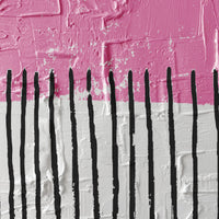Abstract Pink Black White Textured Art TEXTURED ART LULUSIMONSTUDIO 