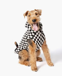 Checkerboard Hoodie Dog Sweater PET ACCESSORY Chilly Dog 