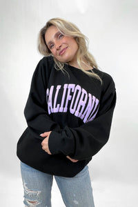 Custom City/State Puff Print Sweatshirt SWEATSHIRT LULUSIMONSTUDIO 