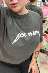 Dog Mama Metal Pigment Dye Tee TEE LULUSIMONSTUDIO 