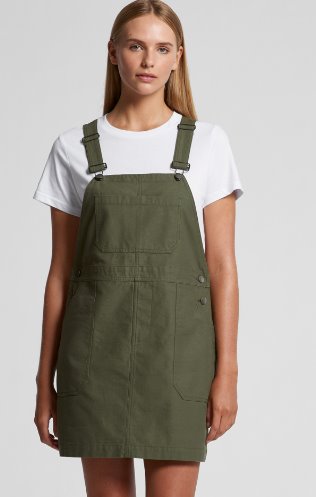 UTILITY DRESS - ARMY DRESS AS COLOR ARMY GREEN XS 