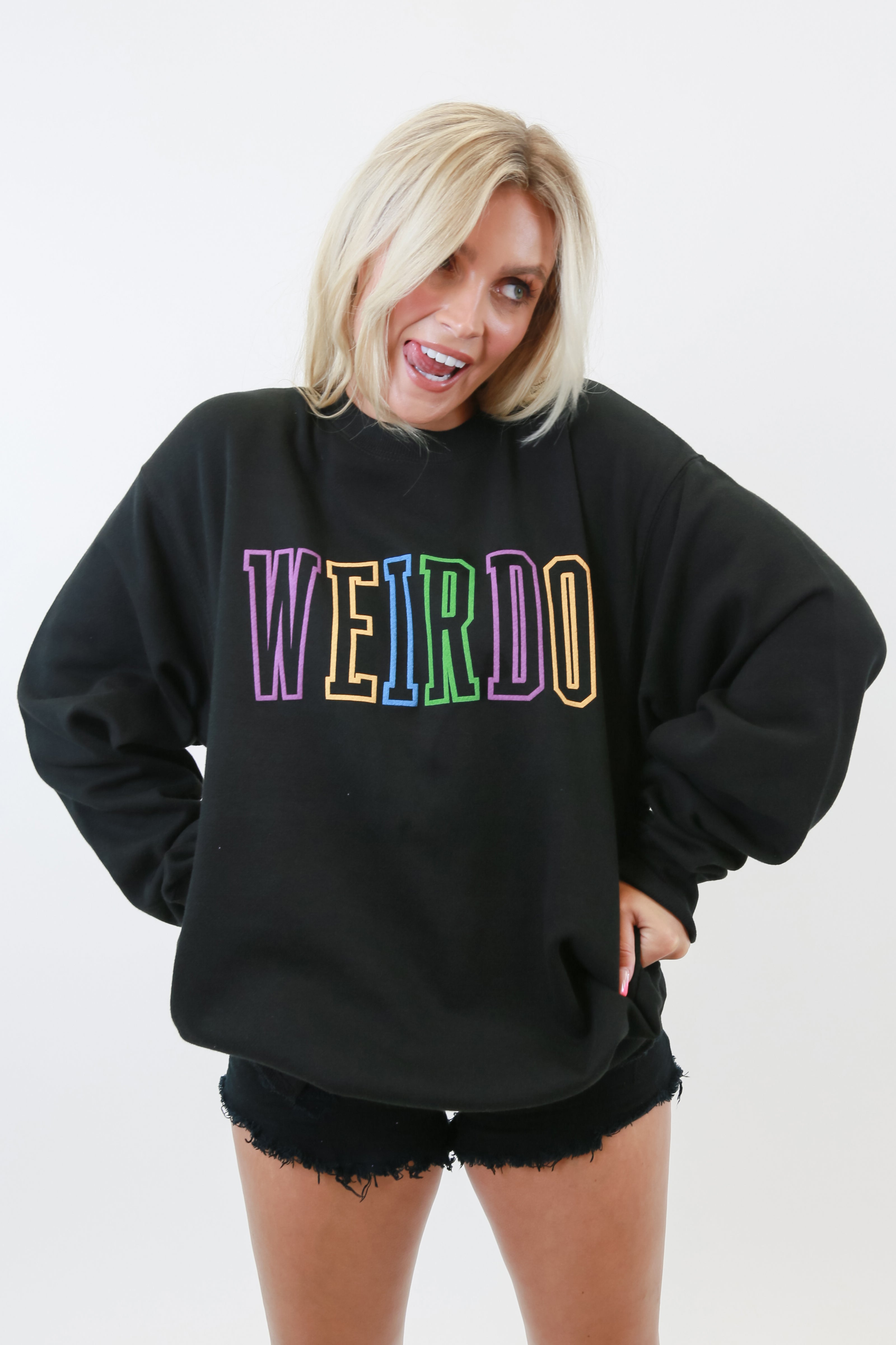 Weirdo sales rainbow sweater